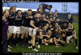 Scotland team win
